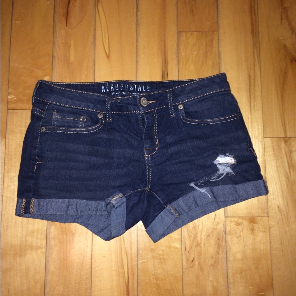 Aeropostale Distressed Short-Shorts